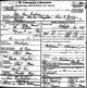 Standard Certificate of Death of Ella Rose Coolidge