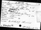 Birth Record of Lorne Wellington Paige Jr.