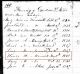 Birth Record of Henry H. Mills
