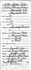 Marriage Record of Lillian Florence Iram and Arthur Wallace Eaton