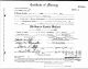 Certificate of Marriage for Charlotte Goff and Irvin Goff