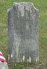 Gravestone of John Carter\'s second wife, Hannah