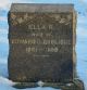 Gravestone of Ella R. Coolidge