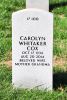 Gravestone of Carolyn Whitaker Cox