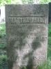 Gravestone of Martha Reed Delvee