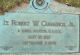 Grave Marker of LT Robert Winthrop Cummings Jr.