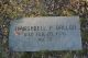 Grave Marker of Thursabell Ballou