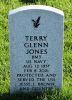 Gravestone of Terry Glenn Jones