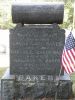 Gravestone of Harrison C. Baker