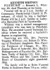 Obituary of Kenneth Whitney