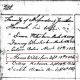 Birth Record of Alonzo Wilder Shepardson