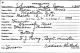 Groom Card of Fred Evans Johnson