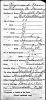 Marriage Record of Florence M Murray and Raymond Moore
