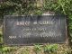 Grave Marker of Bruce M. Geikie