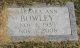 Grave Marker of Barbara Ann Bowley