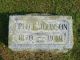 Grave Marker of Fred E. Johnson