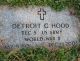 Grave Marker of Detroit G. Hood