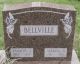 Gravestone of Kenneth and Alberta Bellville