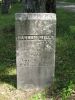 Gravestone of Hannah Mills Morgan